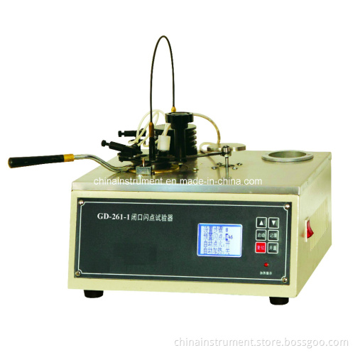 Gd-261-1 ASTM D93 Semi-Automatic Closed Cup Flash Point Tester